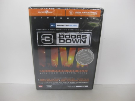 3 Doors Down - Away from the Sun (2005) (SEALED) - DVD